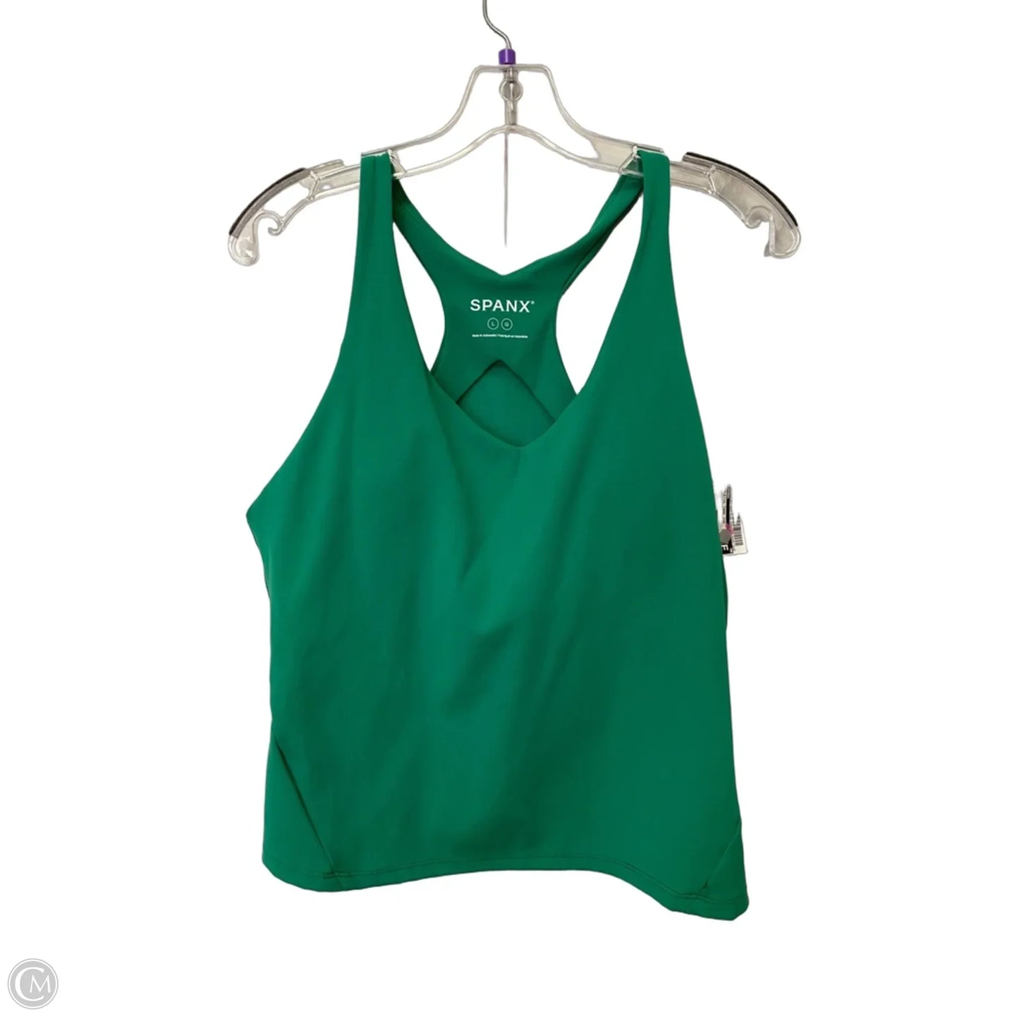 Athletic Tank Top By Spanx In Grey, Size: L
