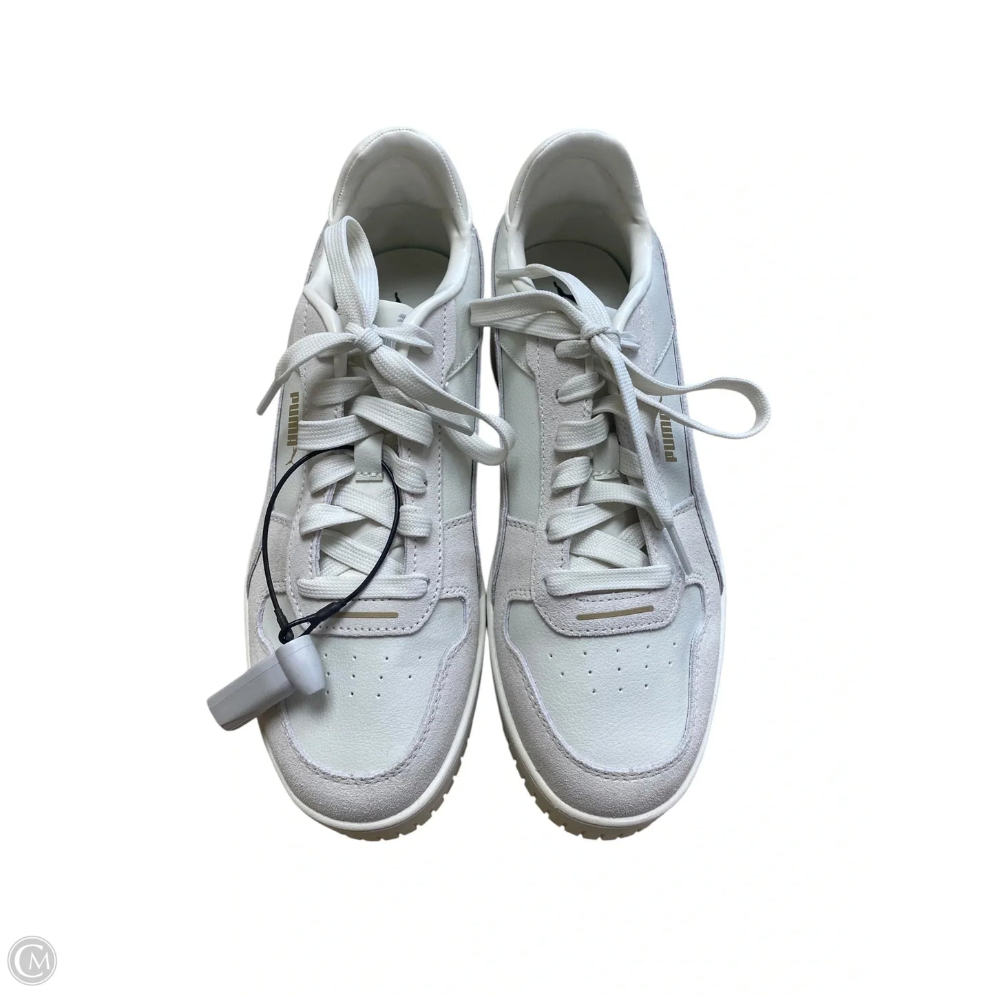 Shoes Sneakers By Puma In Cream, Size: 9