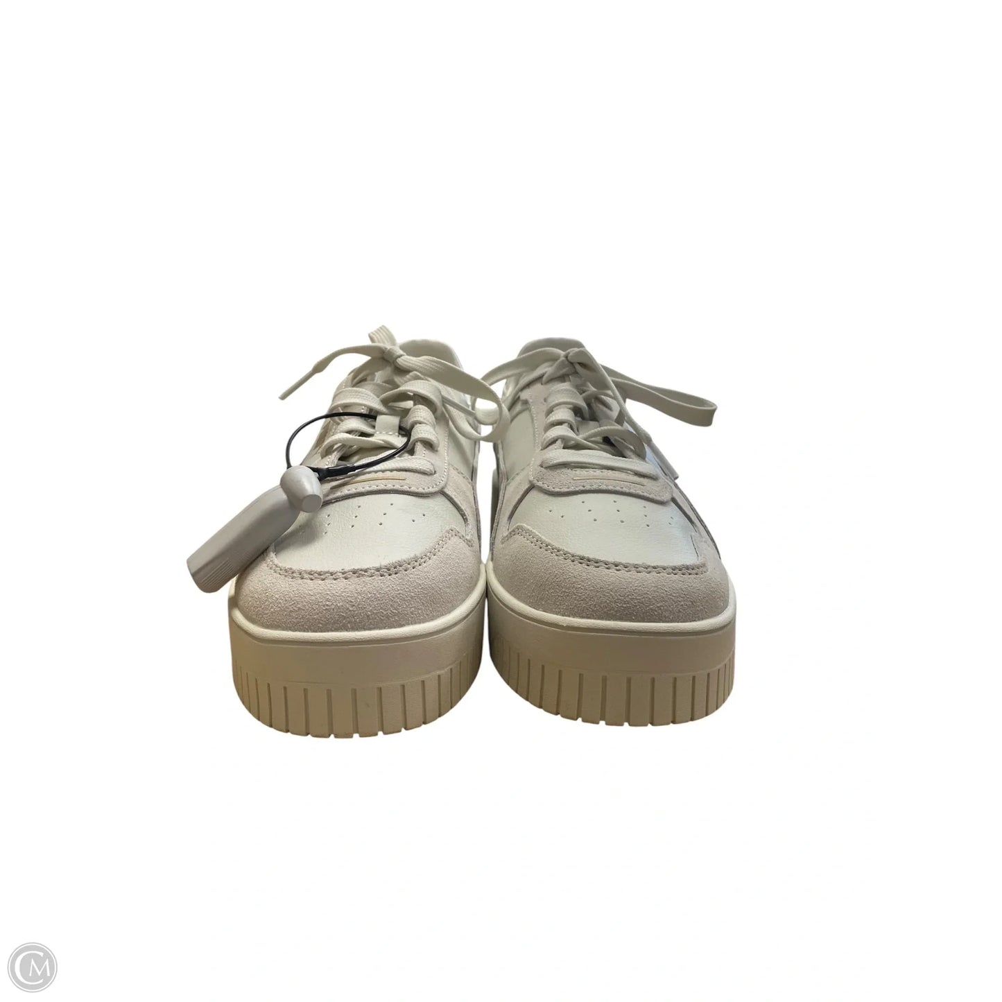 Shoes Sneakers By Puma In Cream, Size: 9