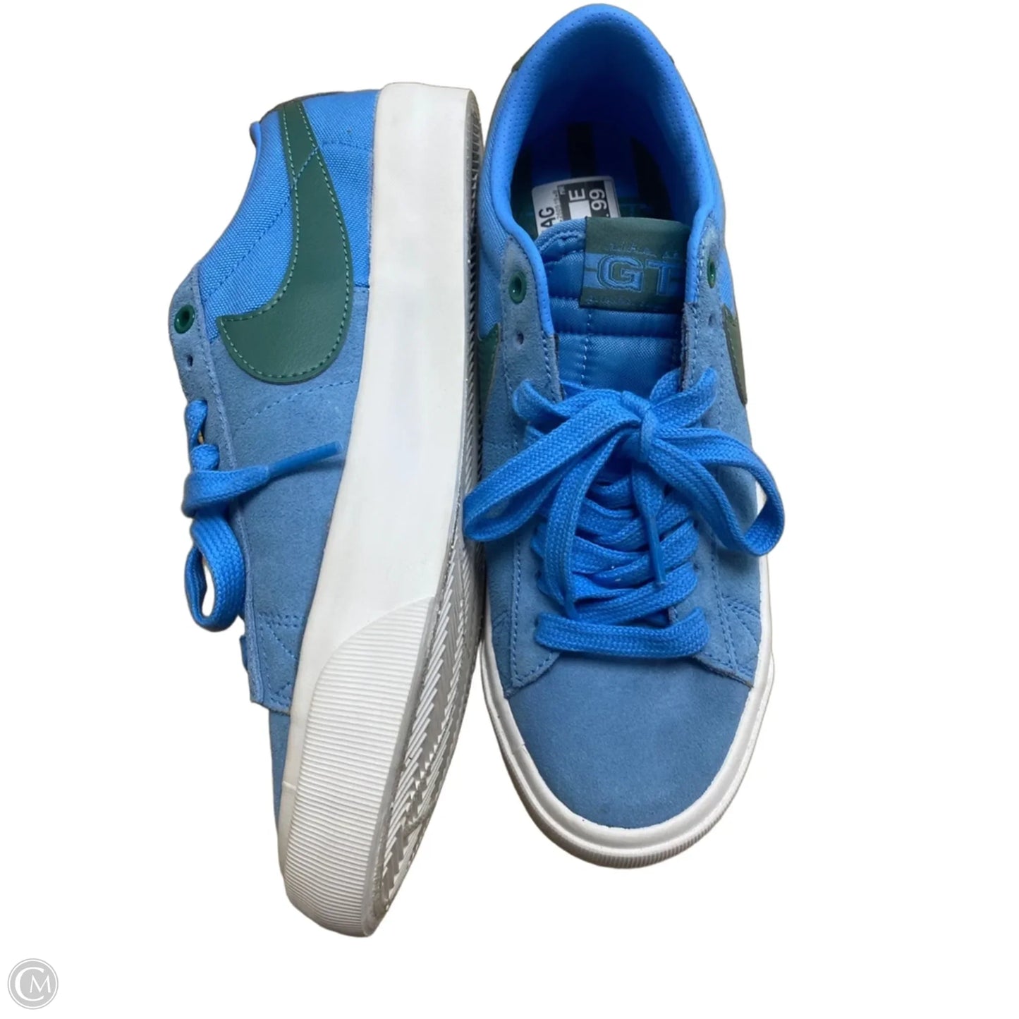 Shoes Sneakers By Nike In Blue, Size: 7