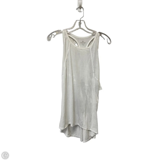 Athletic Tank Top By Athleta In White, Size: M