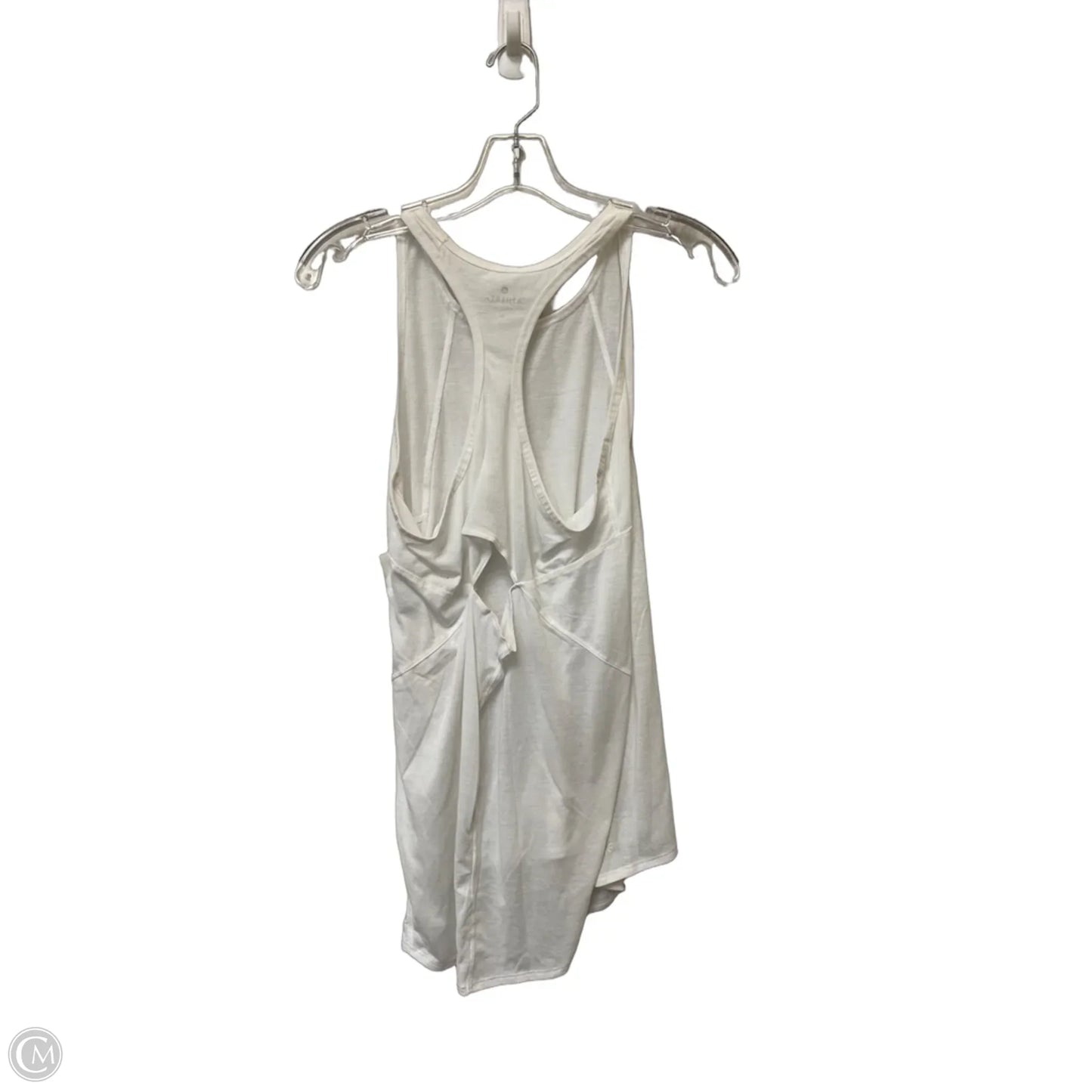 Athletic Tank Top By Athleta In White, Size: M