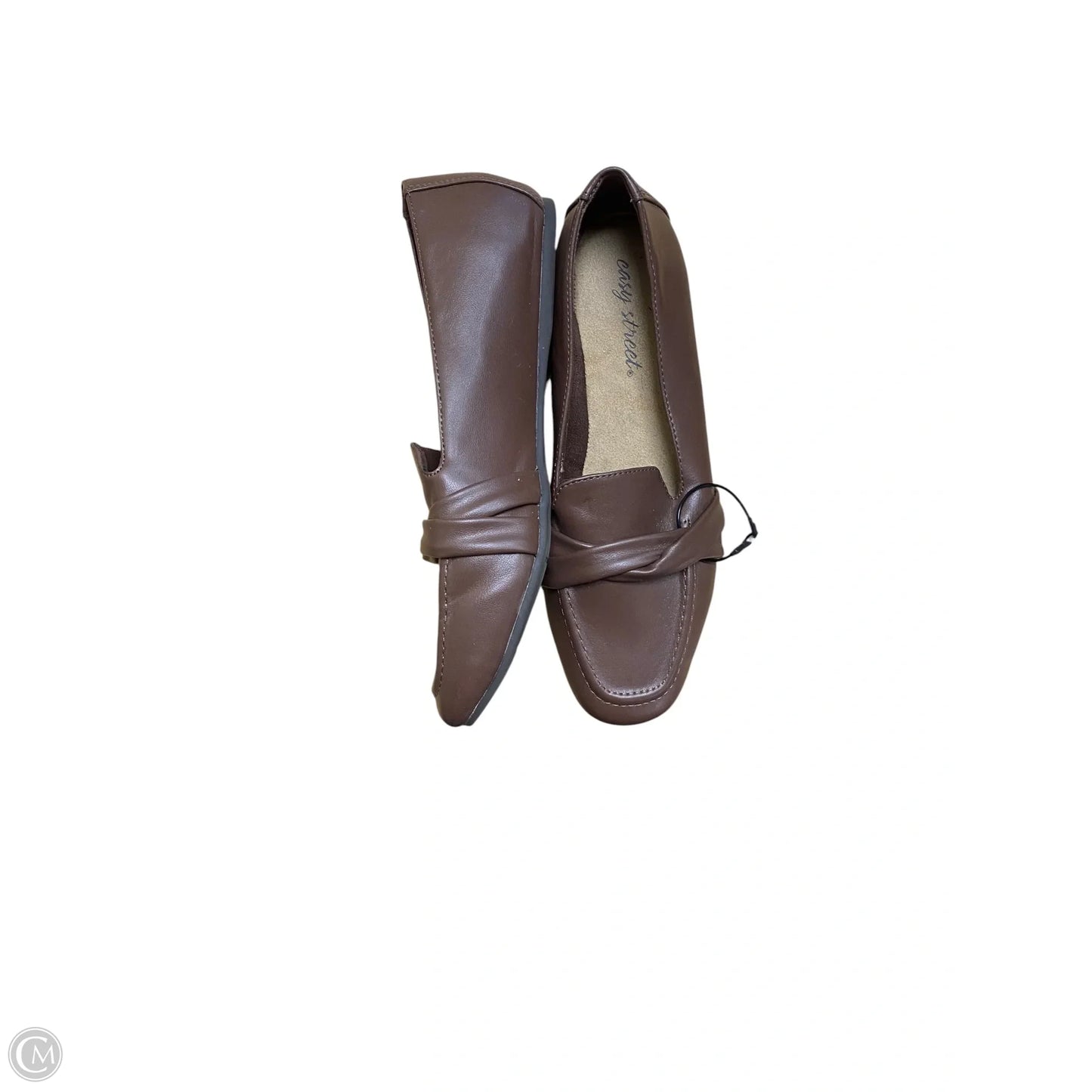 Shoes Flats By Clothes Mentor In Brown, Size: 7.5