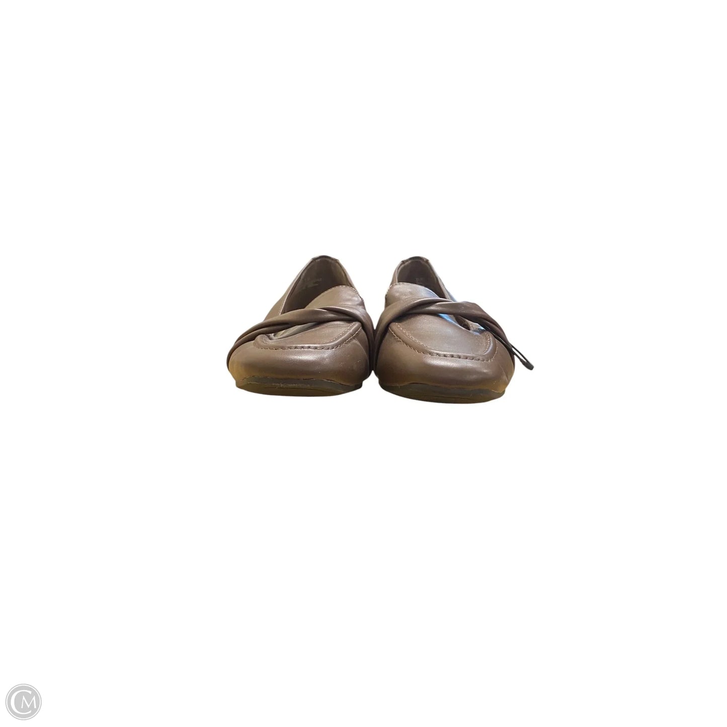 Shoes Flats By Clothes Mentor In Brown, Size: 7.5
