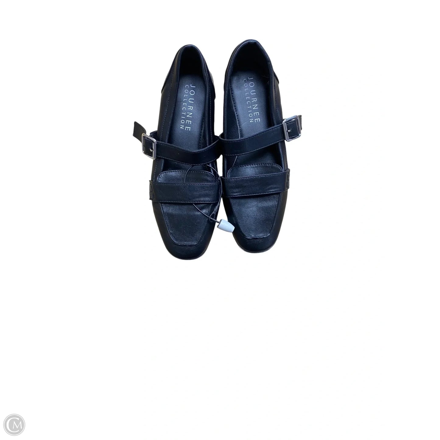 Shoes Flats By Journee In Black, Size: 8