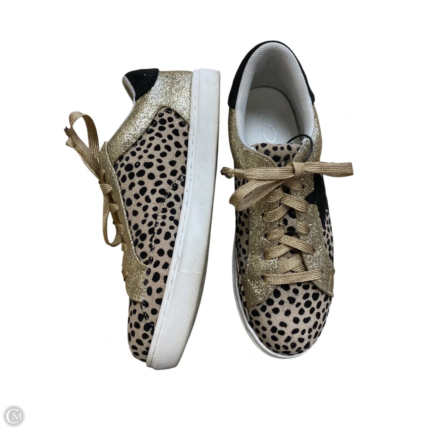 Shoes Sneakers By Clothes Mentor In Animal Print, Size: 9.5