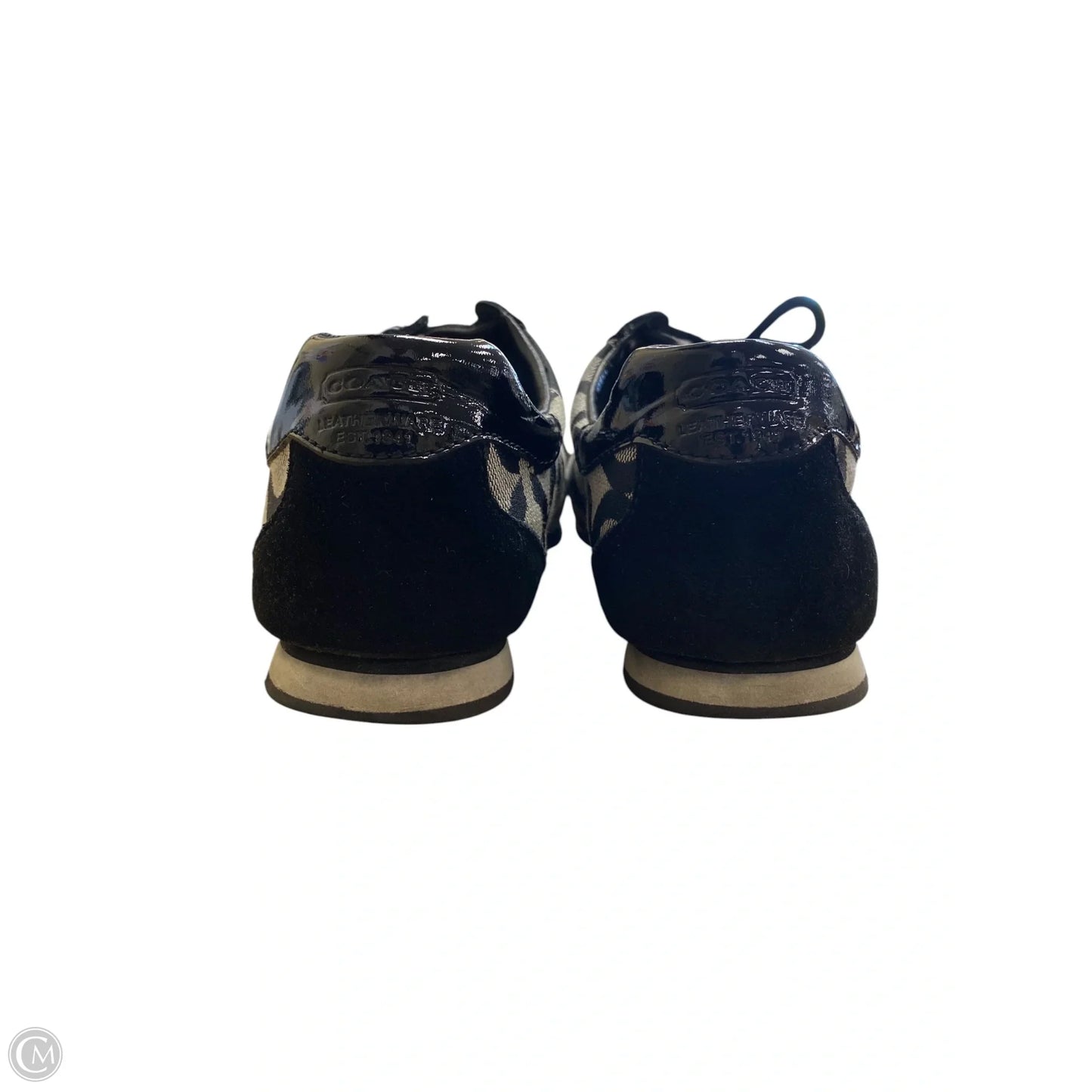 Shoes Designer By Coach In Grey, Size: 8.5
