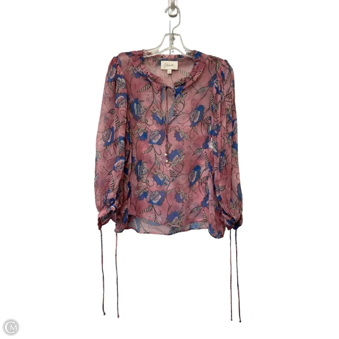 Top Long Sleeve By Cleobella In Pink, Size: Xs