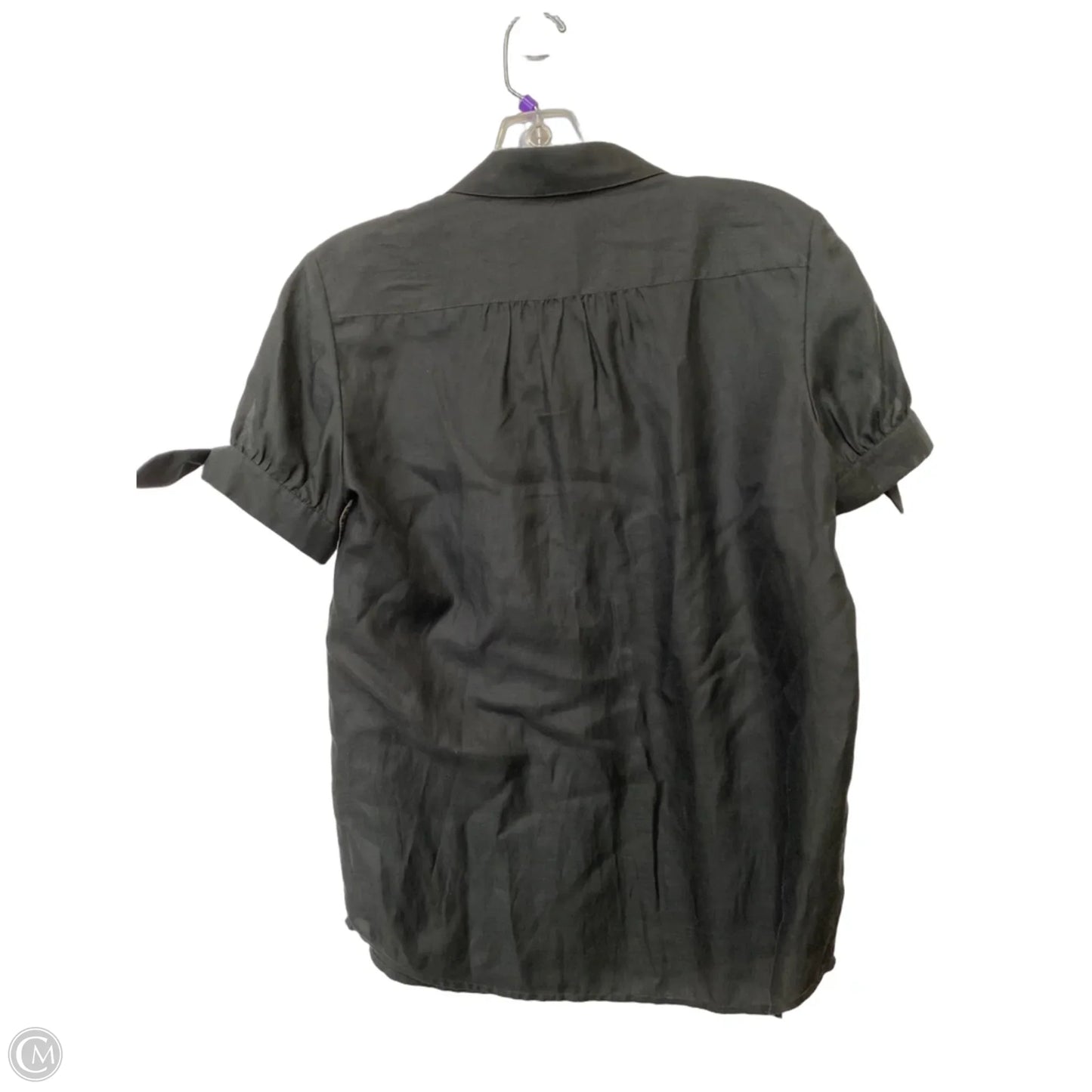 Top Short Sleeve Designer By Kate Spade In Black, Size: 6