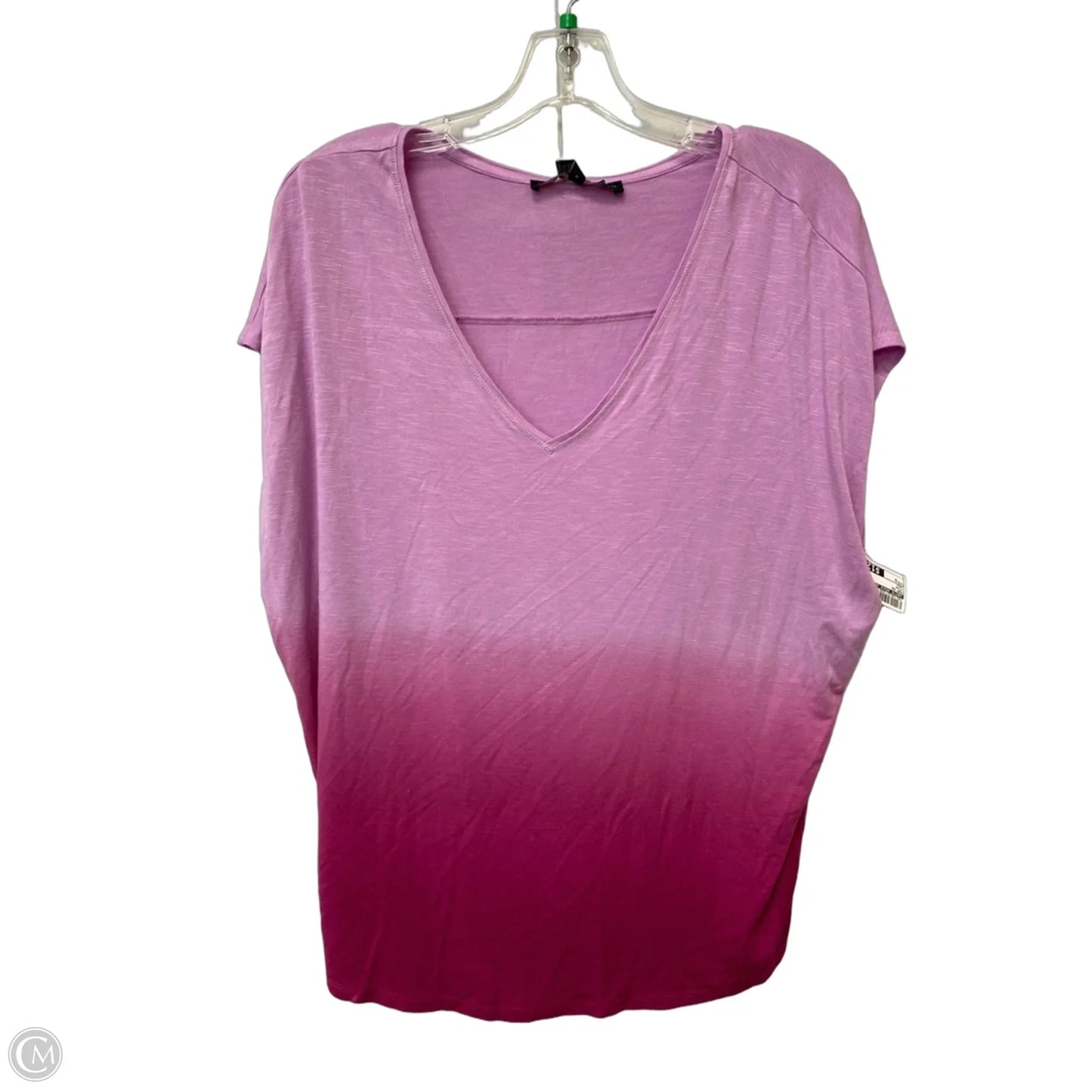 Top Short Sleeve By White House Black Market In Pink, Size: S