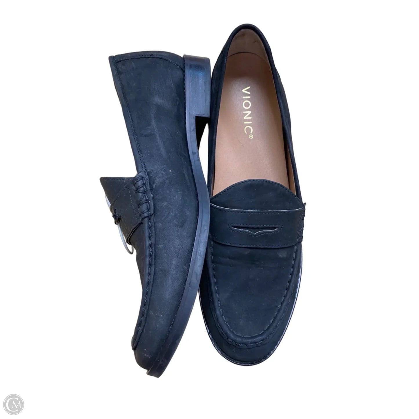 Shoes Flats By Vionic In Black, Size: 9.5
