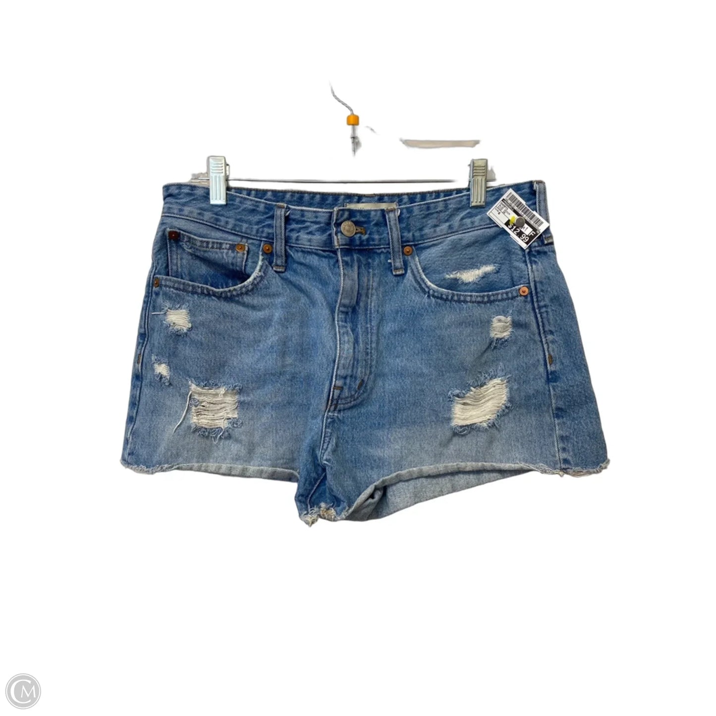 Shorts By Madewell In Blue Denim, Size: 6