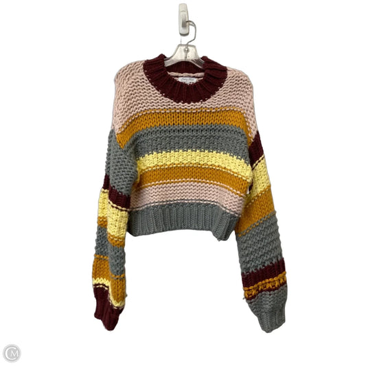 Sweater By Emory Park In Striped Pattern, Size: S