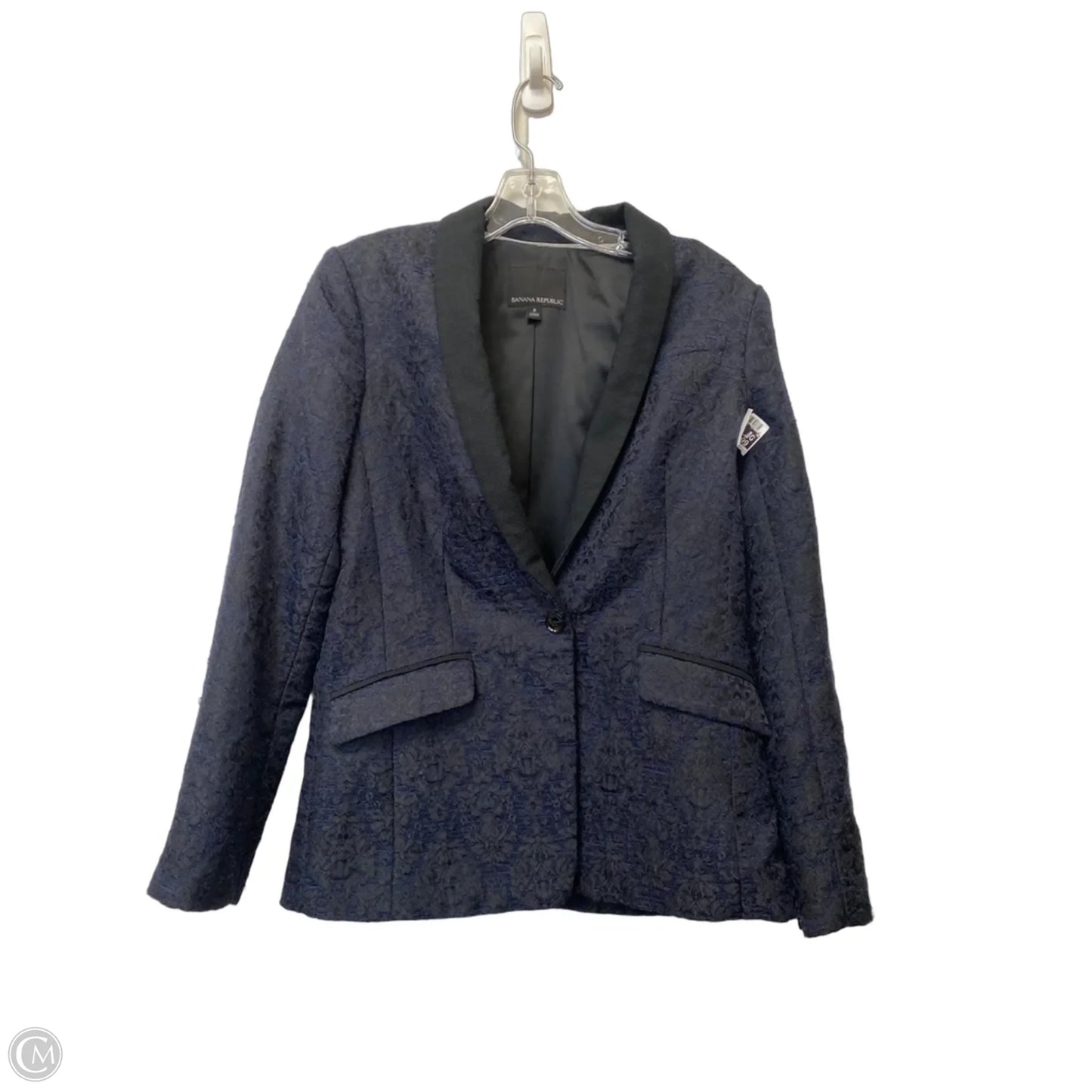 Blazer By Banana Republic In Blue, Size: 8