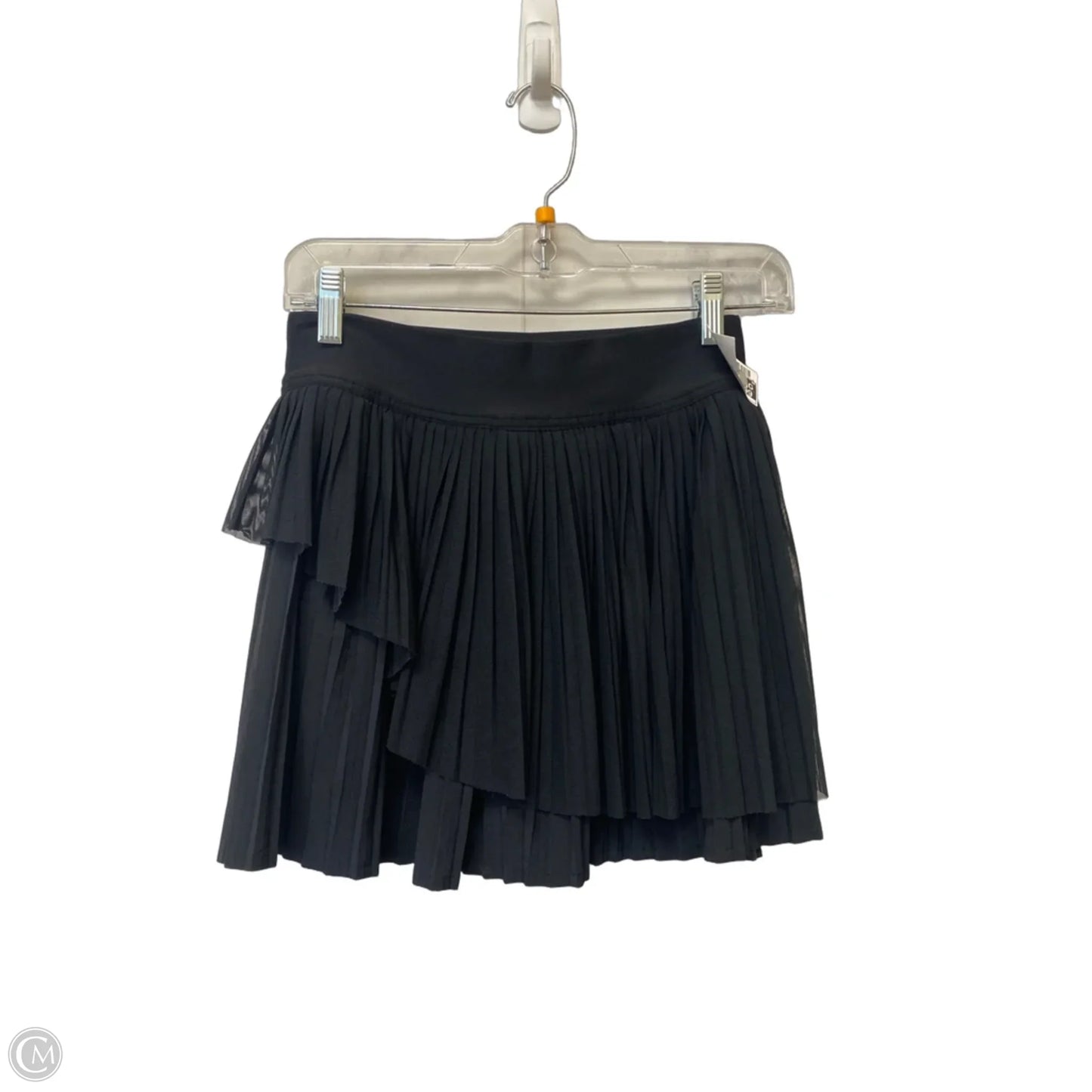 Athletic Skort By Lululemon In Black, Size: 4
