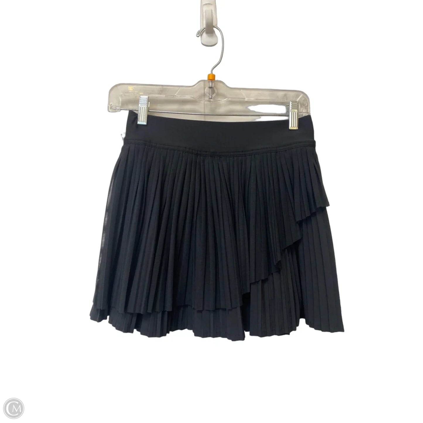 Athletic Skort By Lululemon In Black, Size: 4