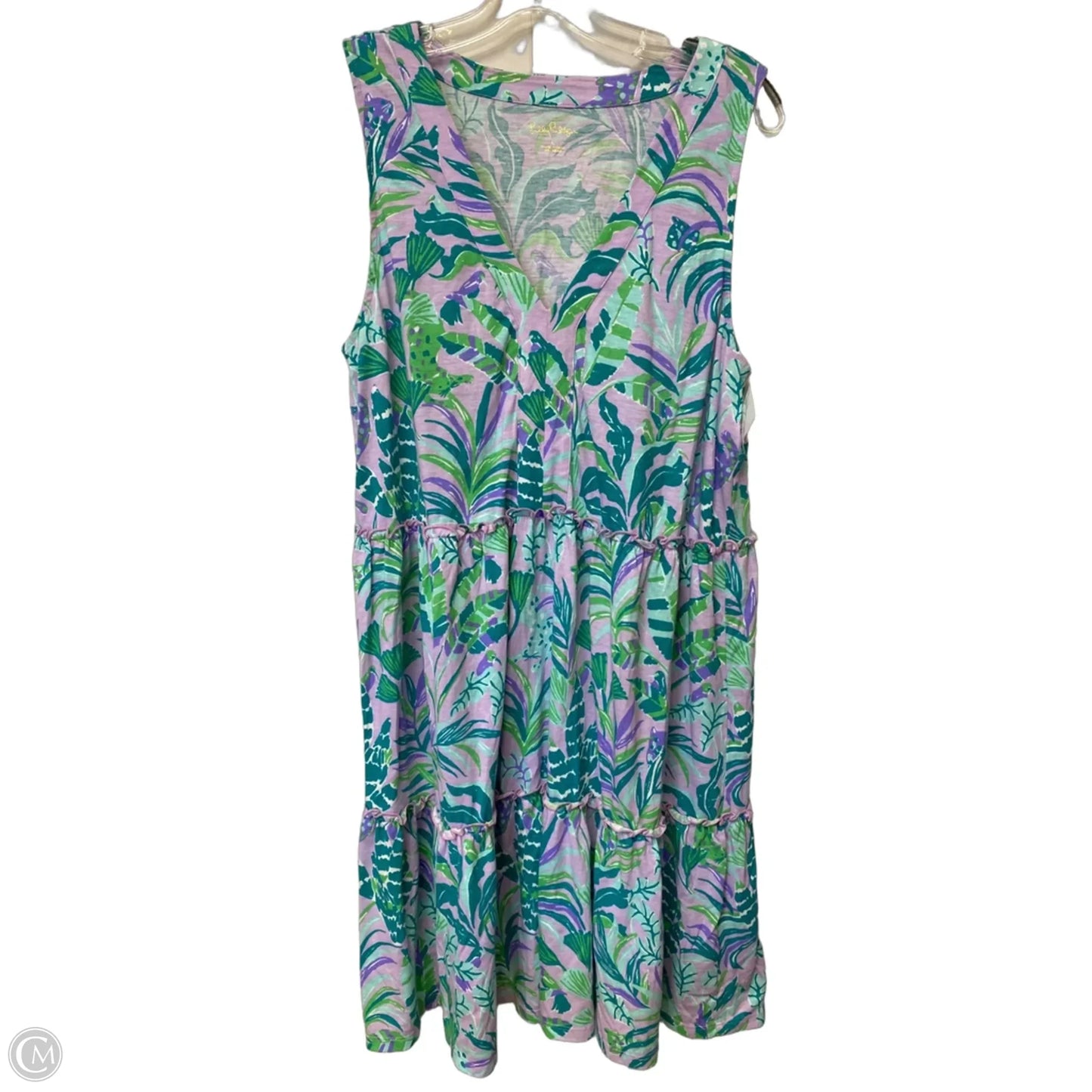 Dress Designer By Lilly Pulitzer In Purple, Size: L