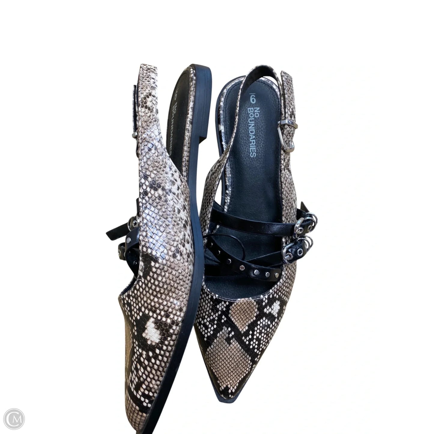 Shoes Flats By No Boundaries In Snakeskin Print, Size: 9