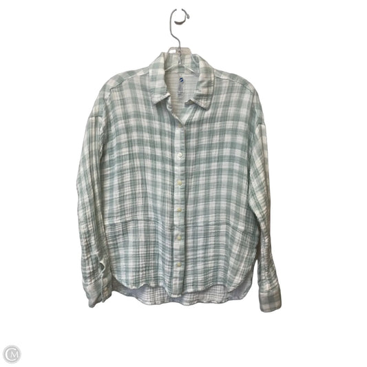 Top Long Sleeve By Lou And Grey In Striped Pattern, Size: S