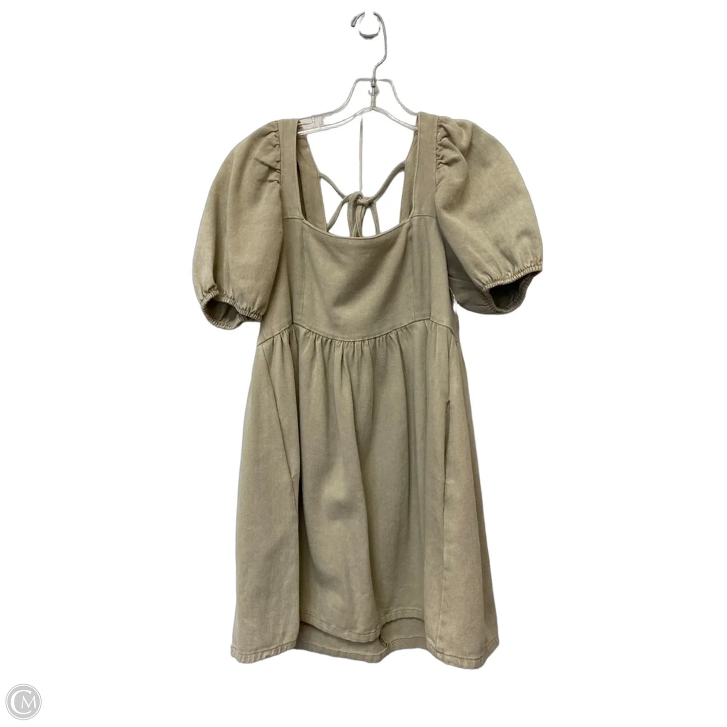 Dress Casual Midi By Ee Some In Tan, Size: M