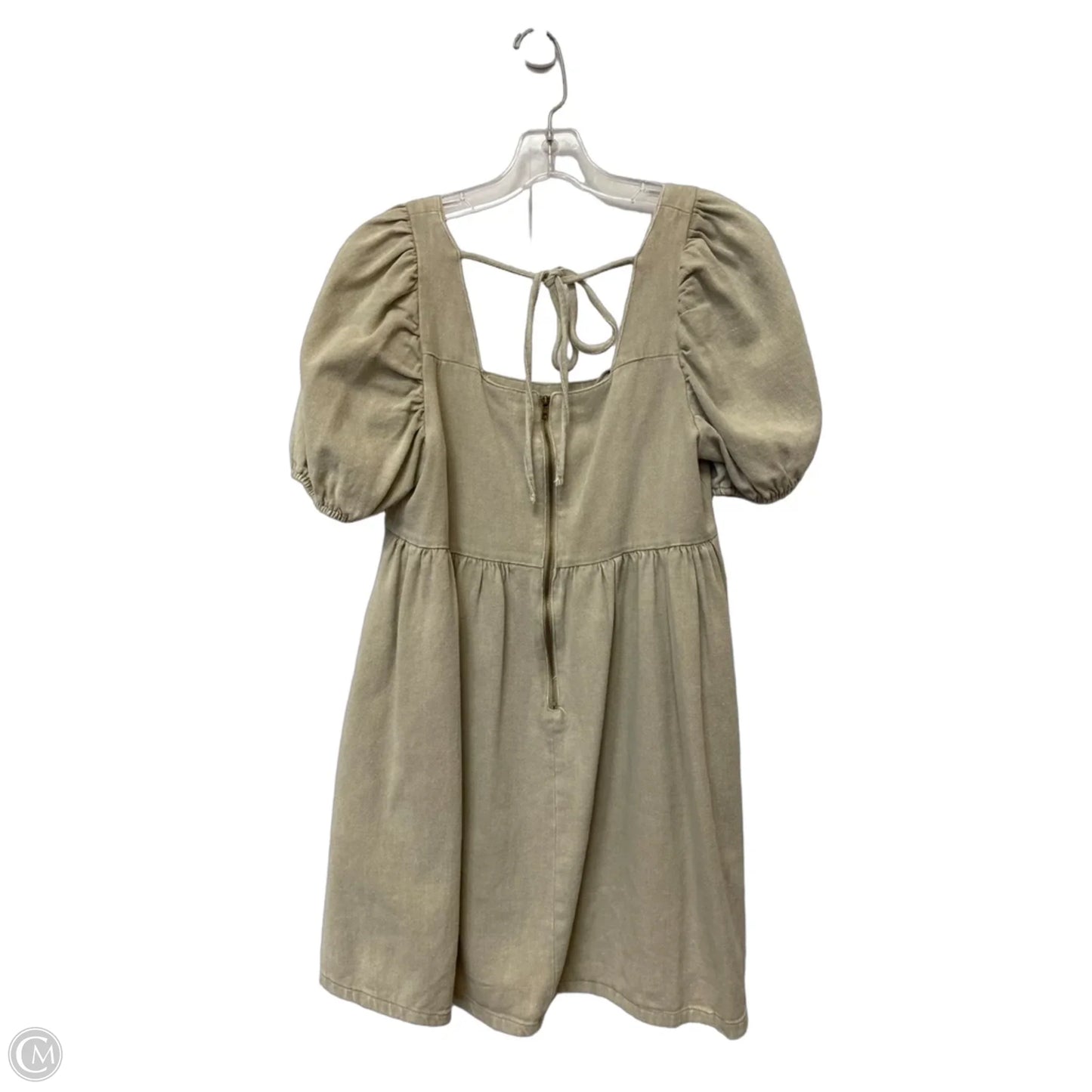 Dress Casual Midi By Ee Some In Tan, Size: M