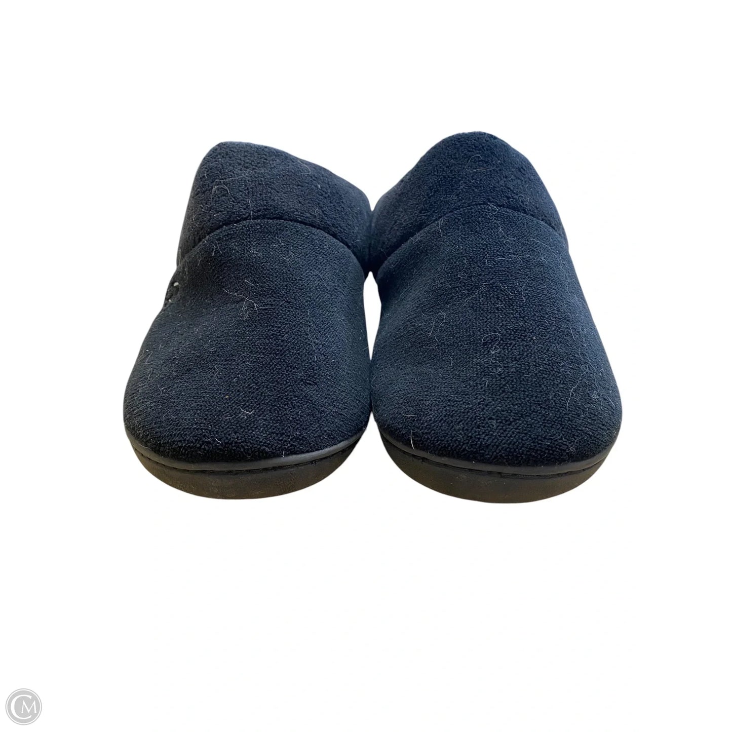 Slippers By Clothes Mentor In Black, Size: 9.5