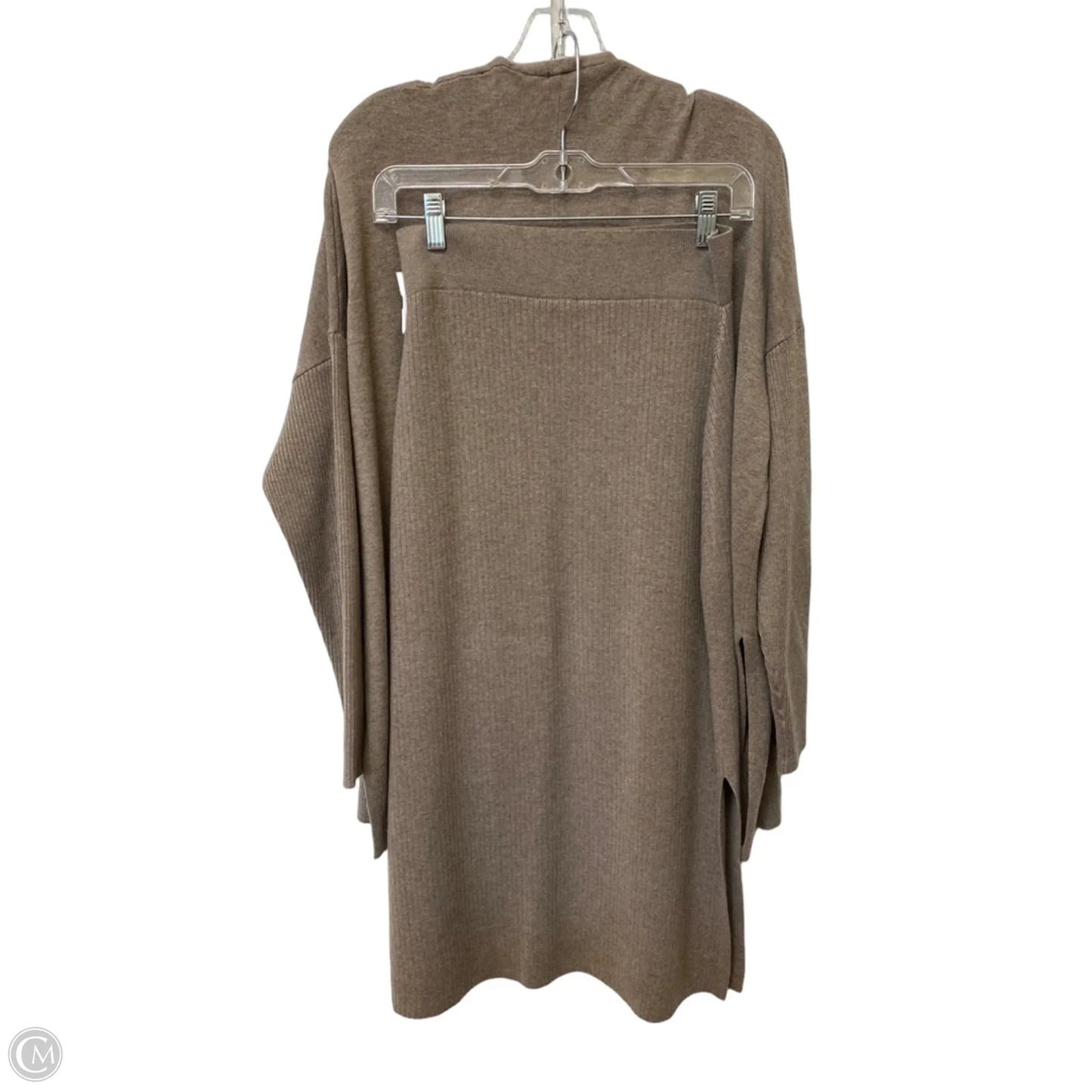 Skirt Set 2pc By Soma In Taupe, Size: S