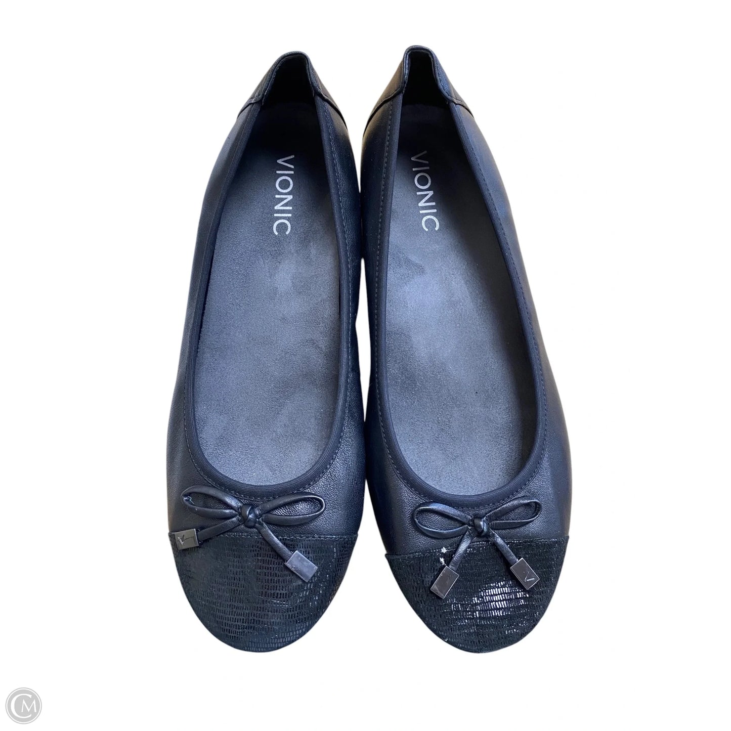 Shoes Flats By Vionic In Black, Size: 8.5