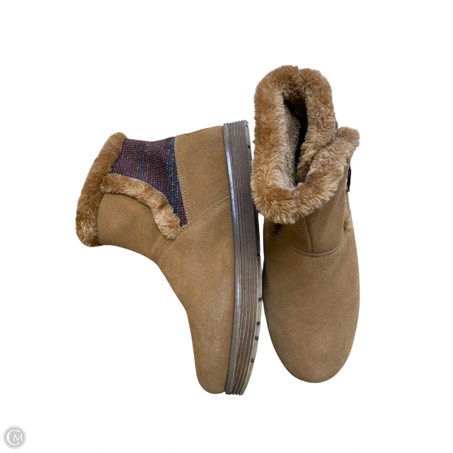 Boots Snow By Skechers In Tan, Size: 9.5