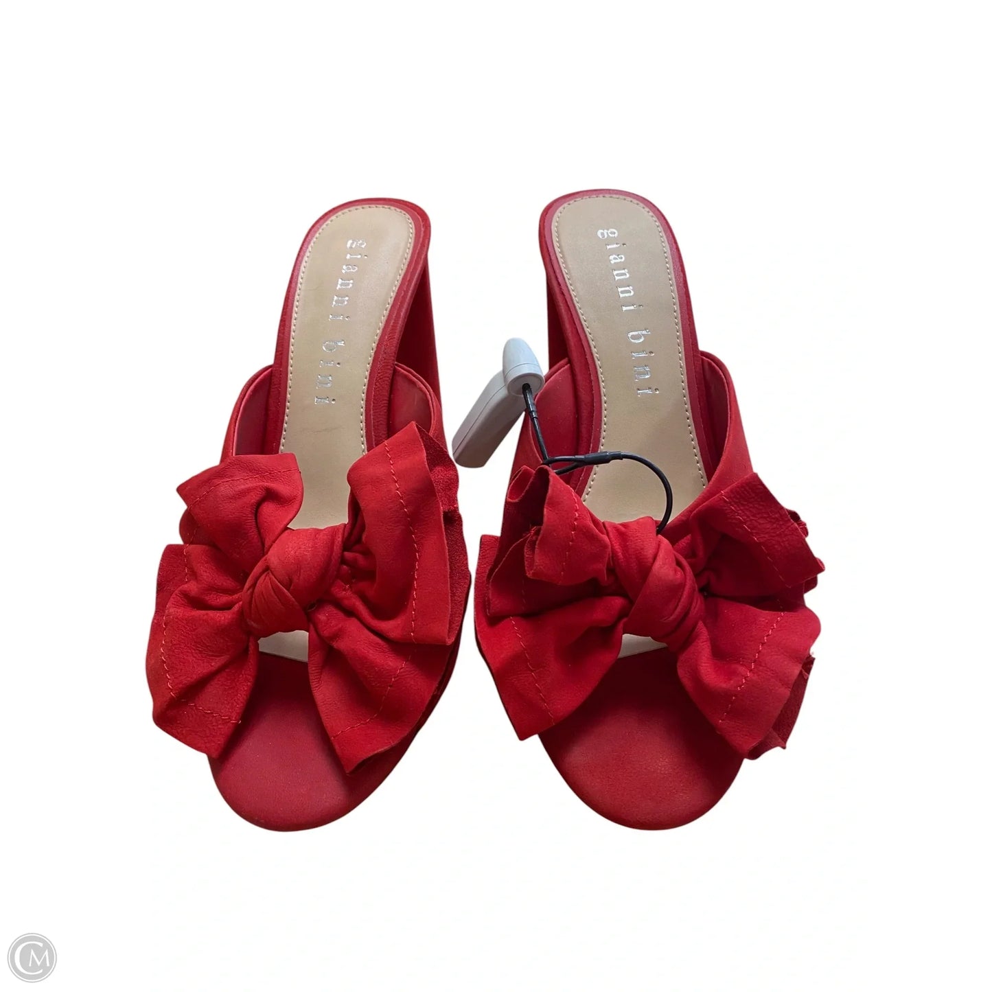 Shoes Heels Block By Gianni Bini In Red, Size: 9