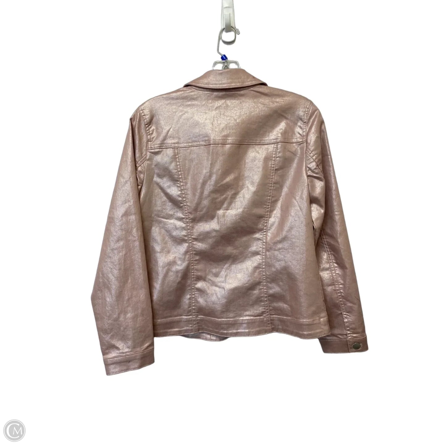 Jacket Other By Chicos In Pink, Size: 0