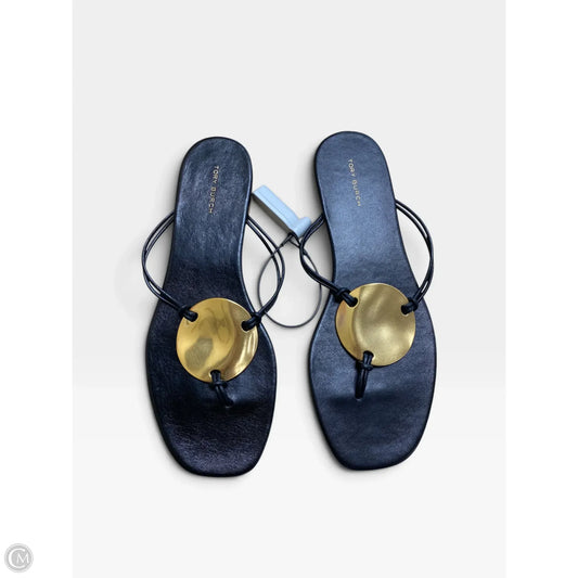 Sandals Designer By Tory Burch In Black, Size: 9.5