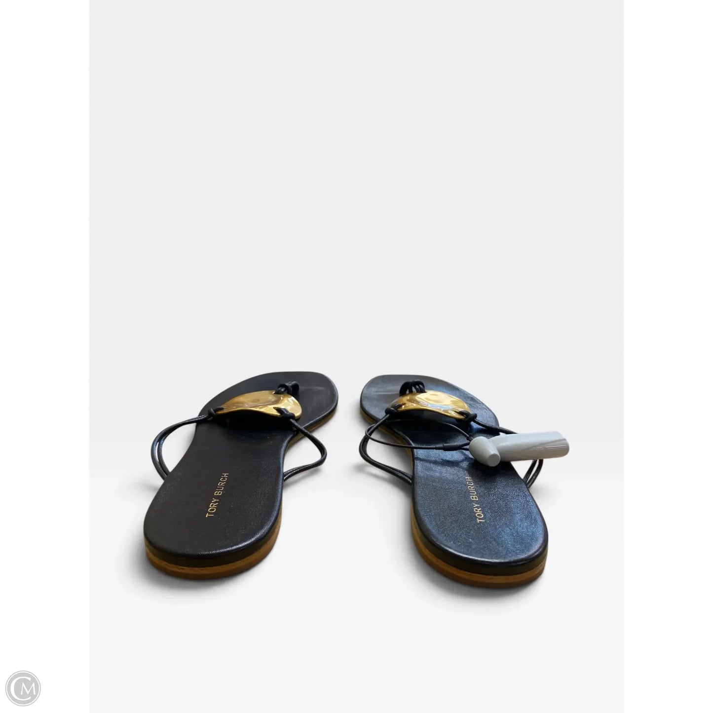 Sandals Designer By Tory Burch In Black, Size: 9.5