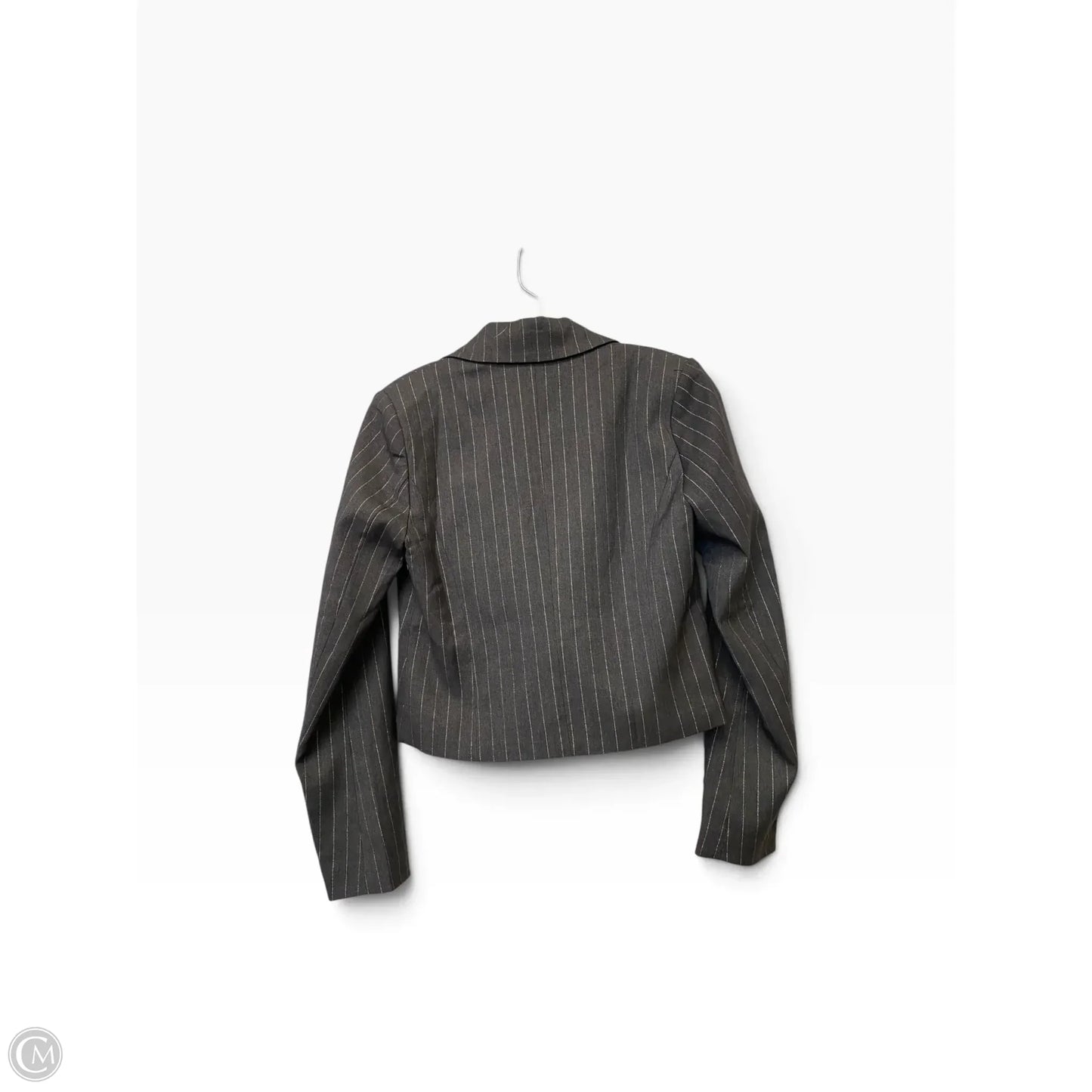 Blazer By Clothes Mentor In Striped Pattern, Size: S