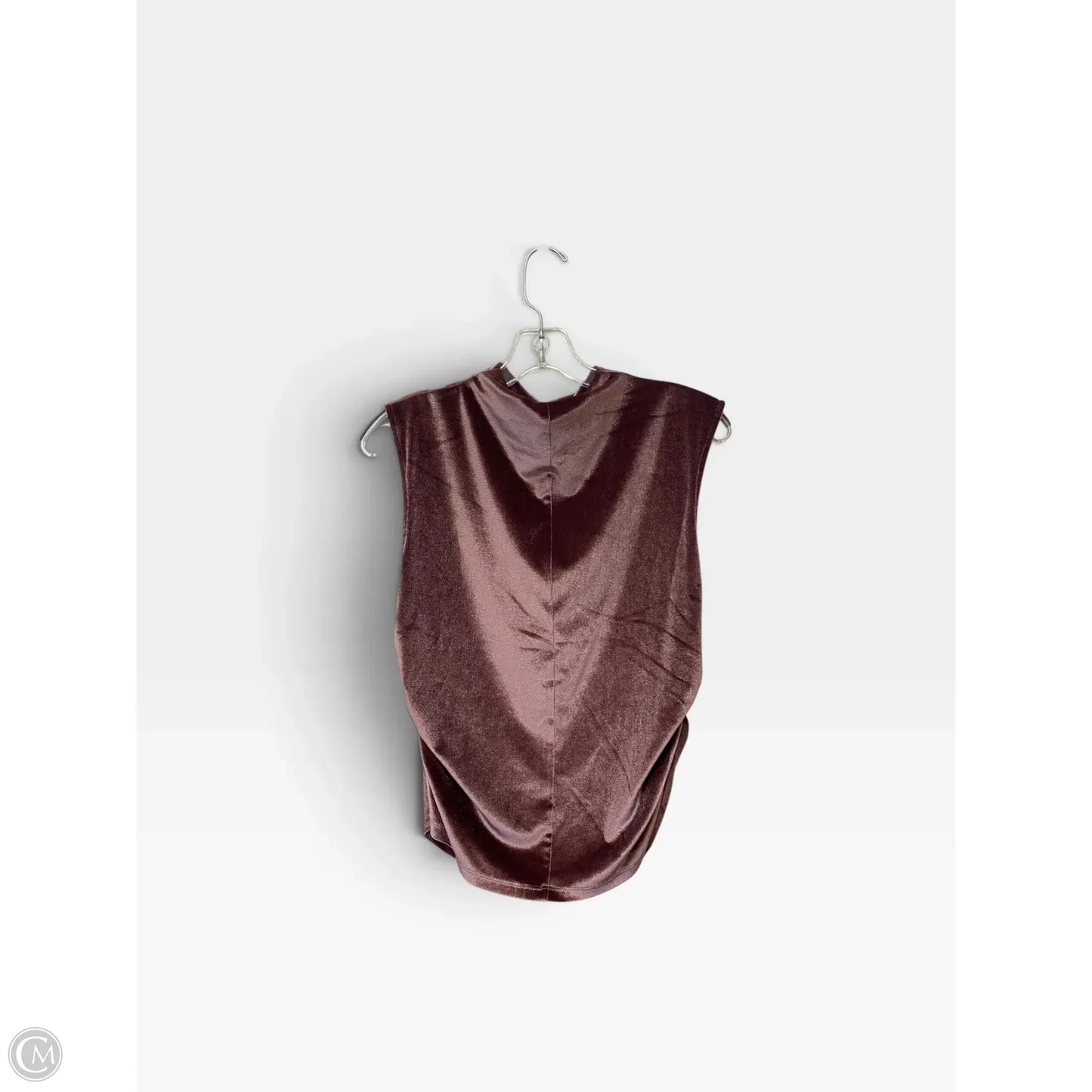 Top Sleeveless Basic By A New Day In Purple, Size: M
