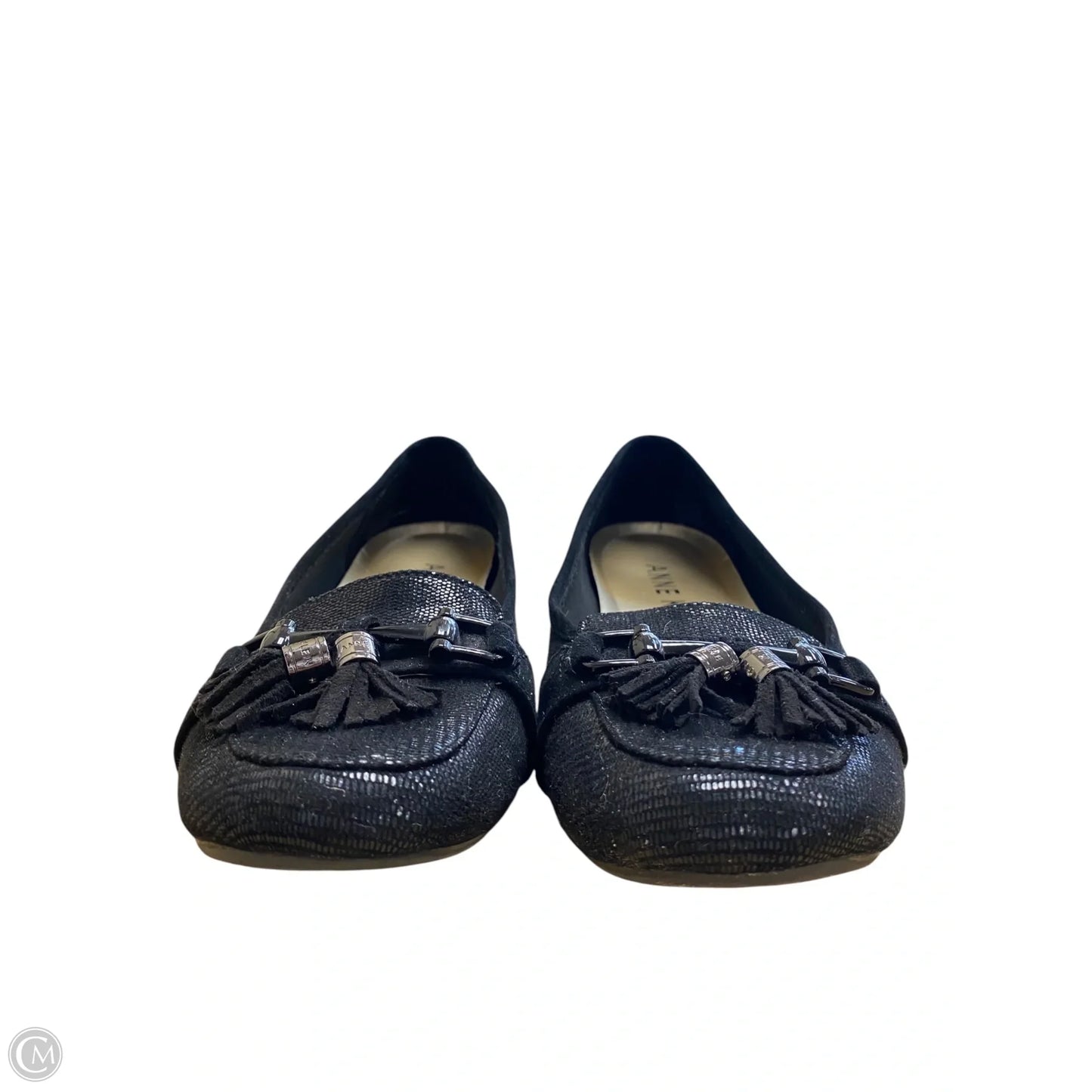 Shoes Flats By Anne Klein In Black, Size: 9