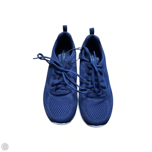 Shoes Athletic By Skechers In Blue, Size: 7.5