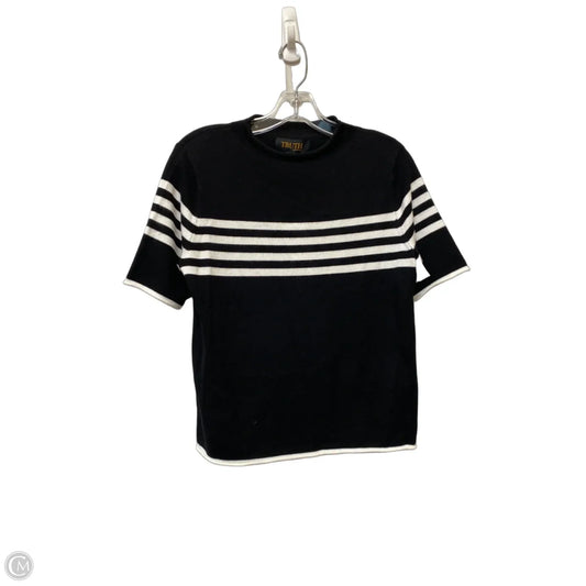 Top Short Sleeve By Truth In Striped Pattern, Size: S