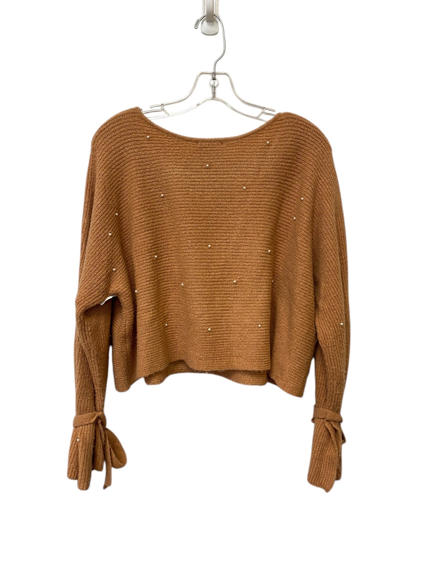 Sweater By Clothes Mentor In Orange, Size: M