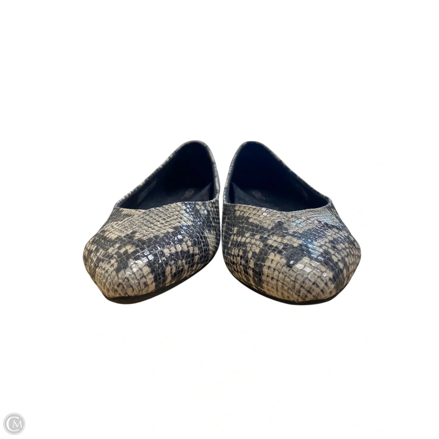 Shoes Flats By Vionic In Snakeskin Print, Size: 8.5