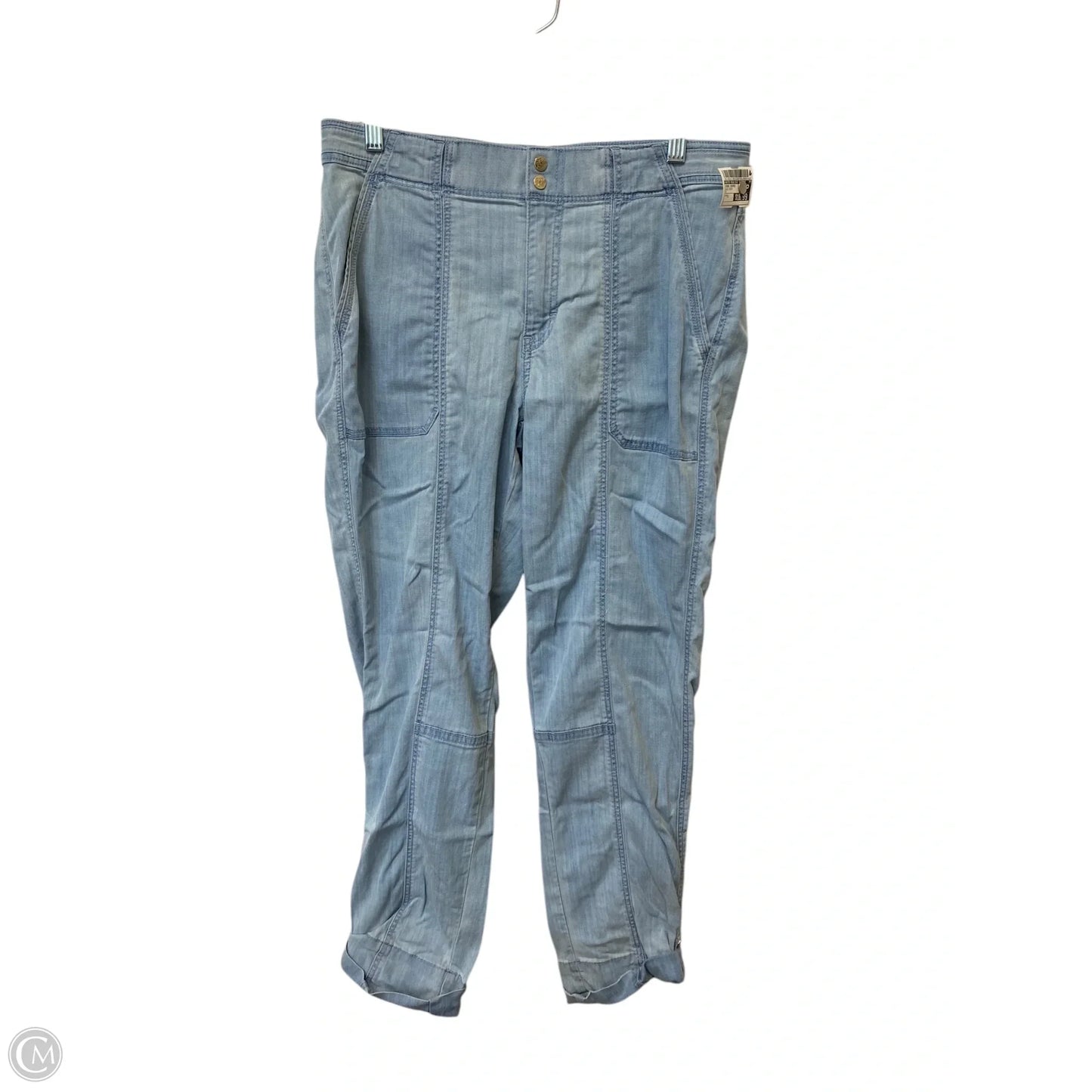 Jeans Cropped By White House Black Market In Blue Denim, Size: 8