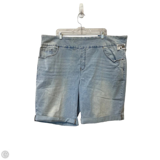 Shorts By Terra & Sky In Blue Denim, Size: 3x