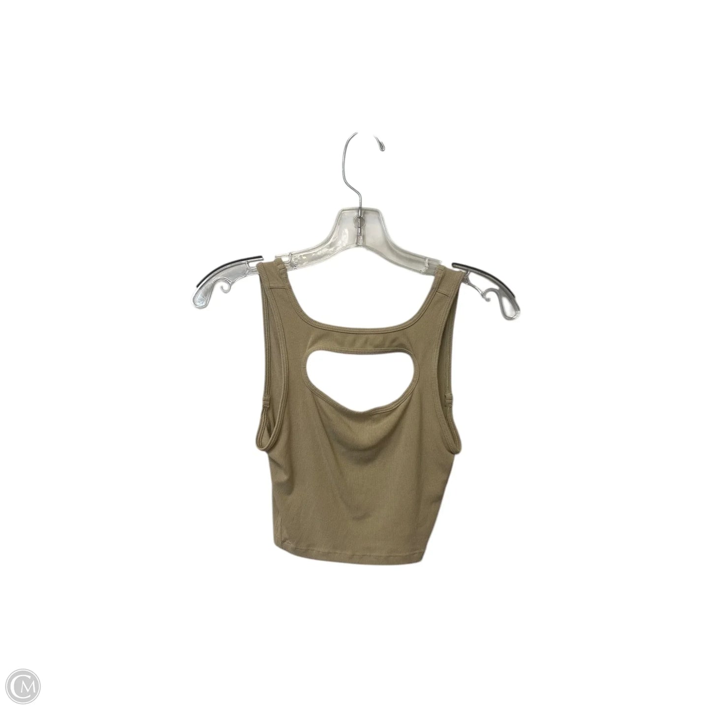Athletic Tank Top By Lululemon In Tan, Size: Xs