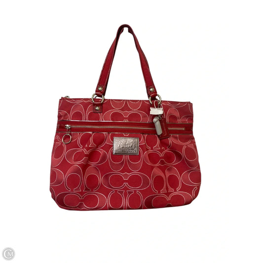 Handbag Designer By Coach, Size: Large