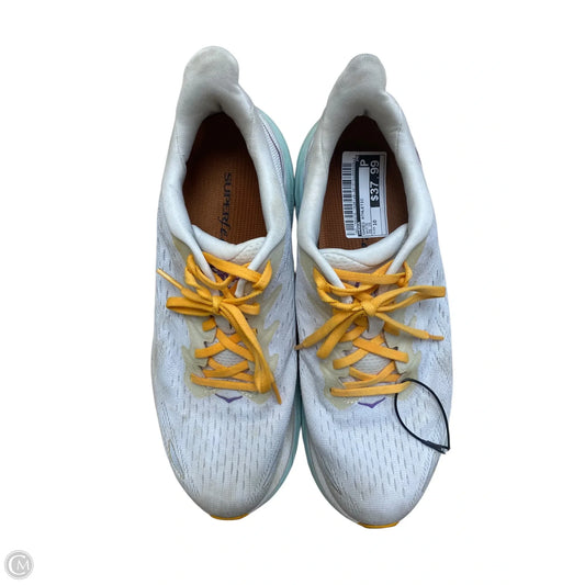 Shoes Athletic By Hoka In White, Size: 10