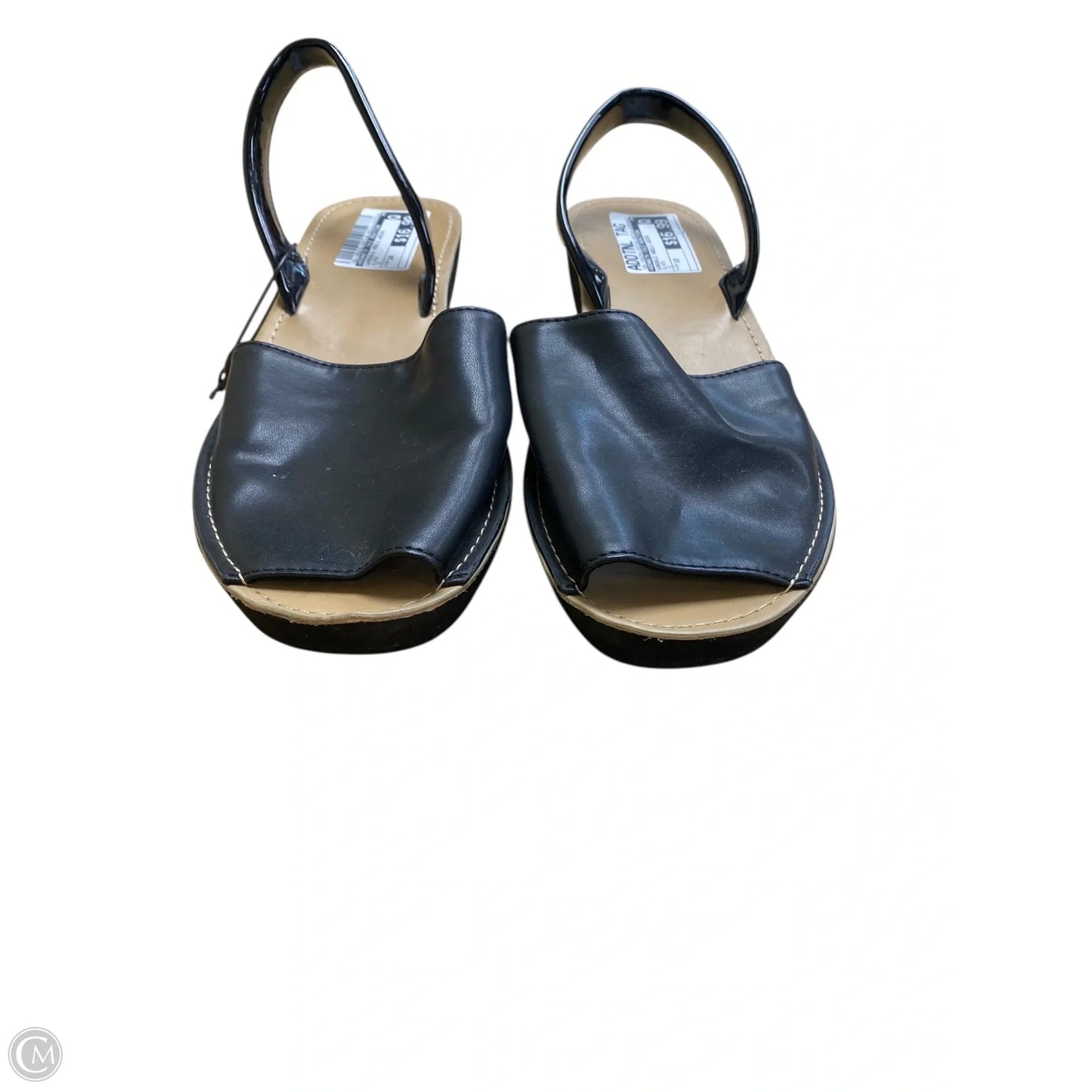 Sandals Heels Wedge By Kenneth Cole Reaction In Black, Size: 10