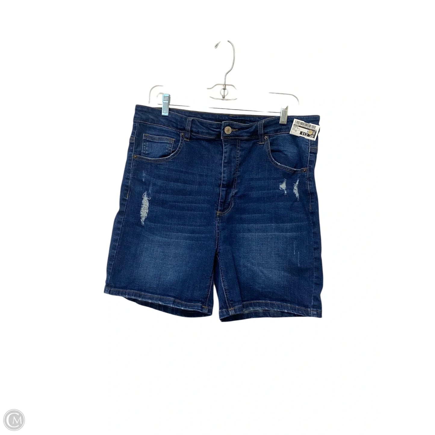 Shorts By Risen In Blue Denim, Size: 2x
