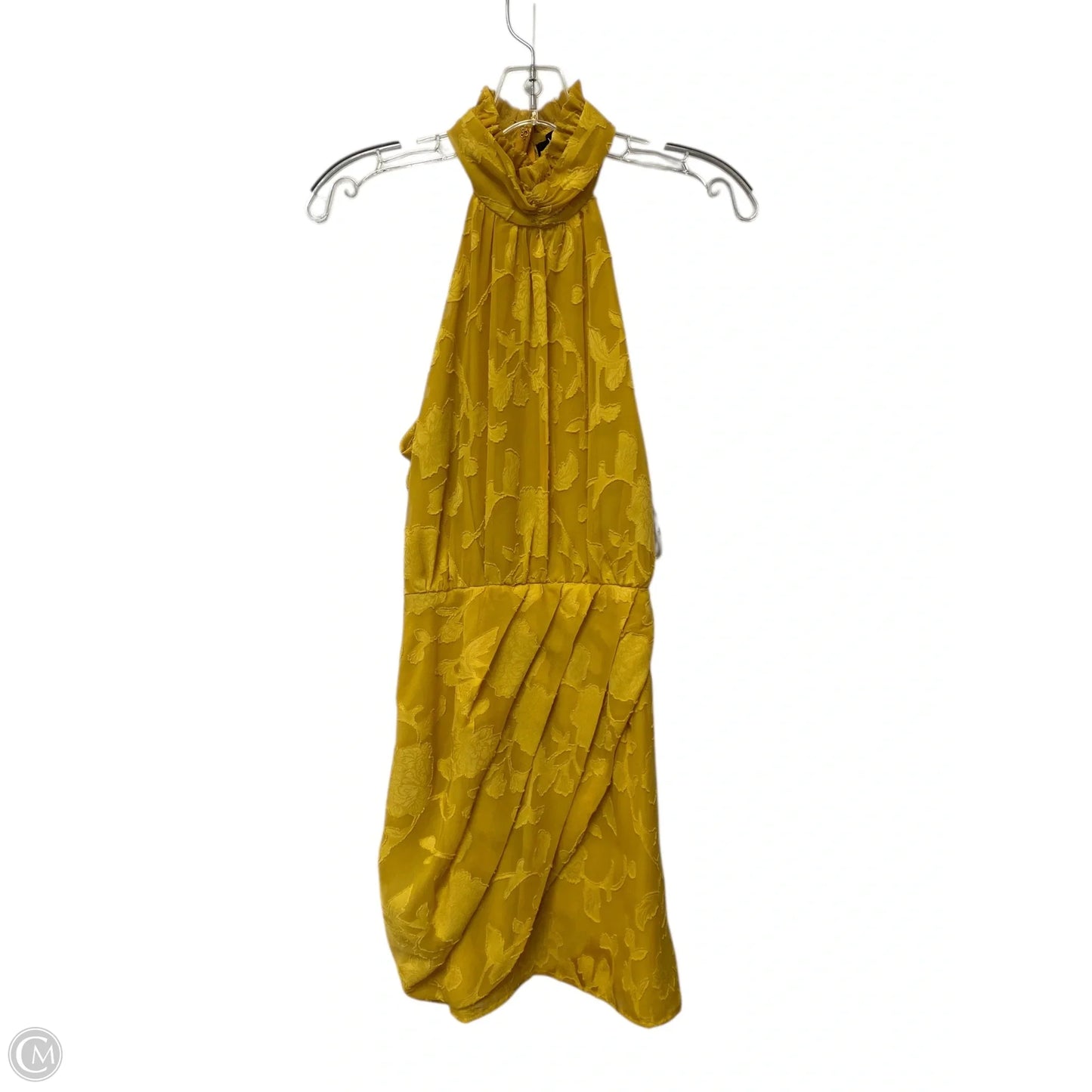 Dress Casual Short By Lulus In Yellow, Size: M