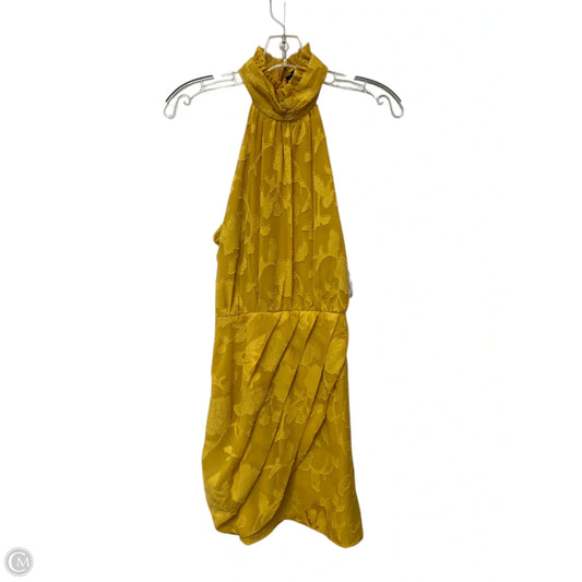 Dress Casual Short By Lulus In Yellow, Size: M