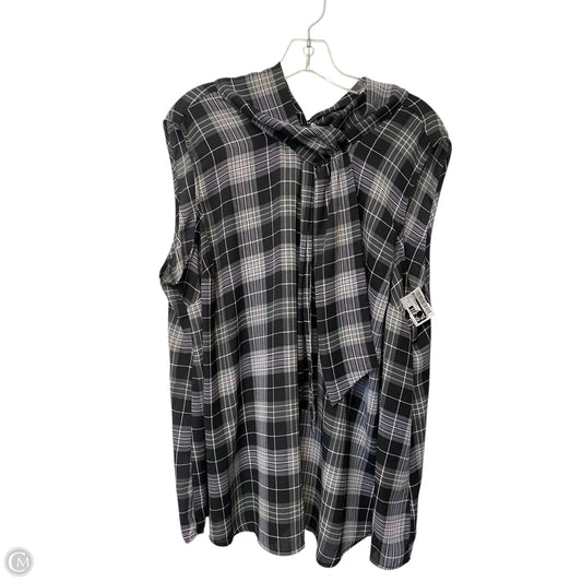 Top Sleeveless By Torrid In Grey, Size: 1x